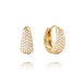 Örhänge Treasure Hoops Medium Gold
