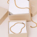 Halsband Thin snake gold