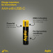 Uppladdningsbart USB-C Li batteri AAA 1,5V 4-p