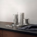 Arne Jacobsen serveringsbricka Ø 33.5 cm steel