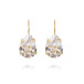 Örhänge Mini Drop Clasp Gold Crystal