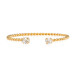 Armband Mini Twisted Gold Crystal