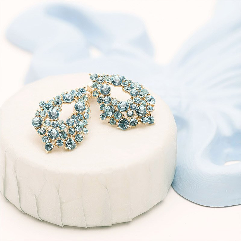 New Alice Örhänge Celestial Blue