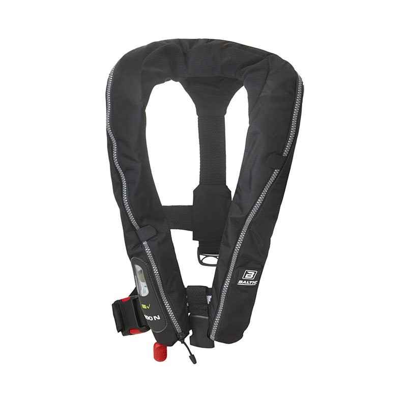 Flytväst Compact 100 auto, 30-110kg, svart
