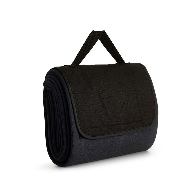 Picknickpläd svart 150x120 cm