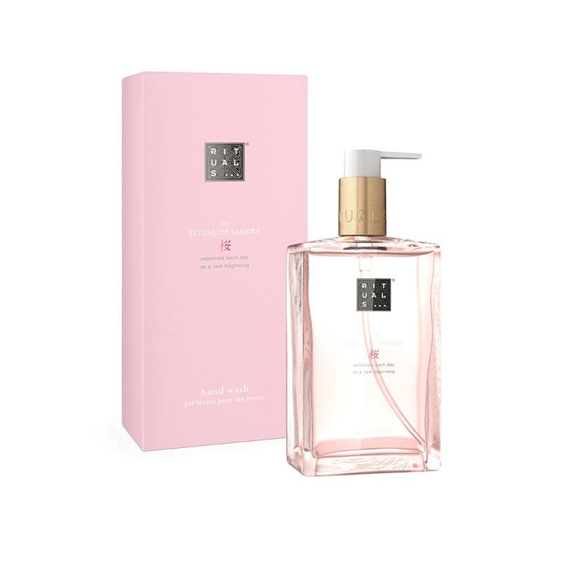 Handtvål, glasflaska 300ml, The Ritual of Sakura