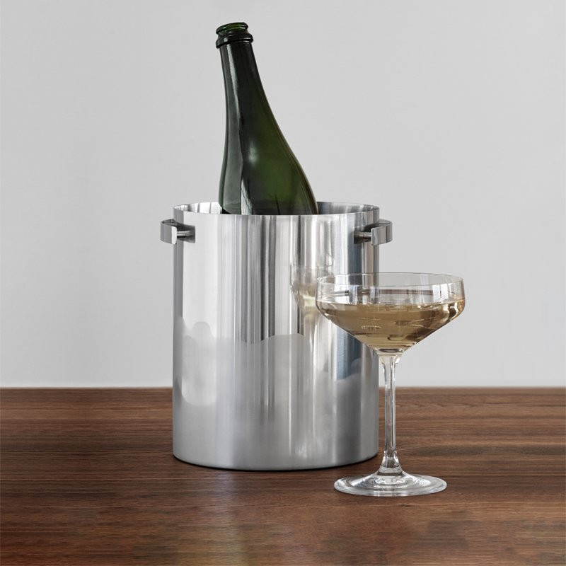 Arne Jacobsen champagnekylare steel