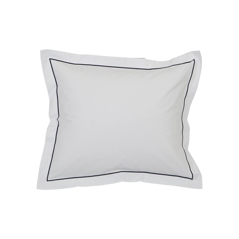 Hotel Percale örngott 50x60 cm vit/blå