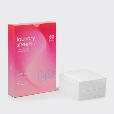 Laundry Sheets Parfymfri 60-pack