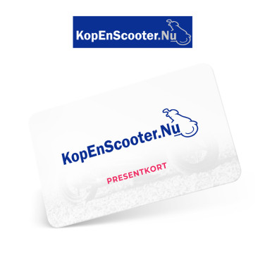 Presentkort kopenscooter.nu, 5 000 kr